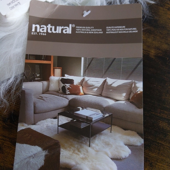 🆕🌿SHEEPSKIN ACCENT PILLOW🌿 - Picture 2 of 8